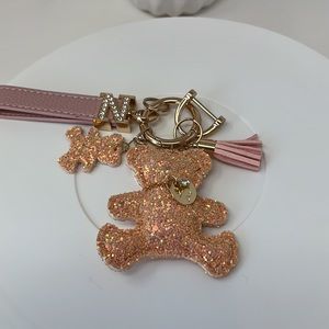 NWT Teddy bear bag charm